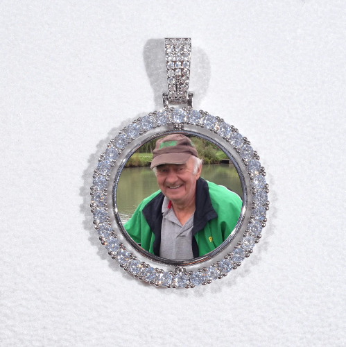 3D Spinning 2-Faced Custom Picture Pendant