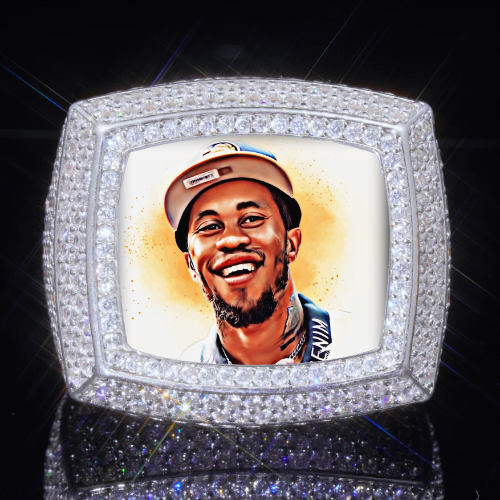 3D CUSTOM PICTURE ICED RING