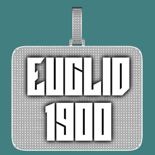 CUSTOM LETTER NECKLACE 3D BIG SQUARE