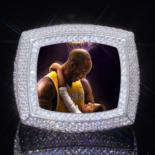 3D CUSTOM PICTURE ICED RING