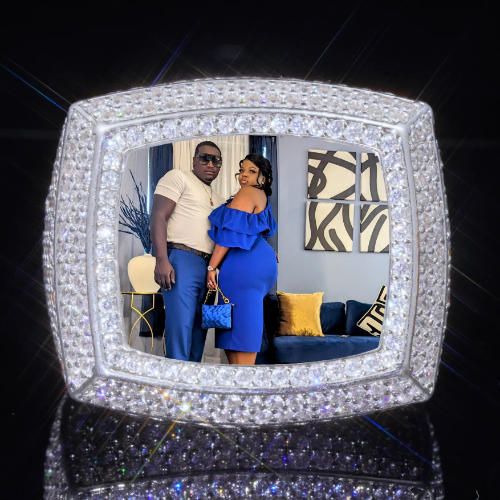 3D CUSTOM PICTURE ICED RING
