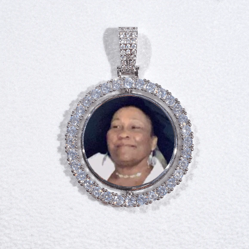 3D Spinning 2-Faced Custom Picture Pendant