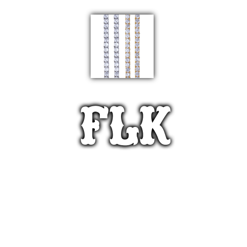 Custom Letters Freibeuter Font Necklace