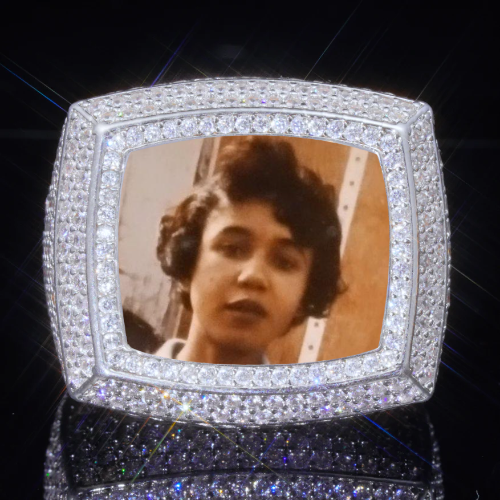 3D CUSTOM PICTURE ICED RING