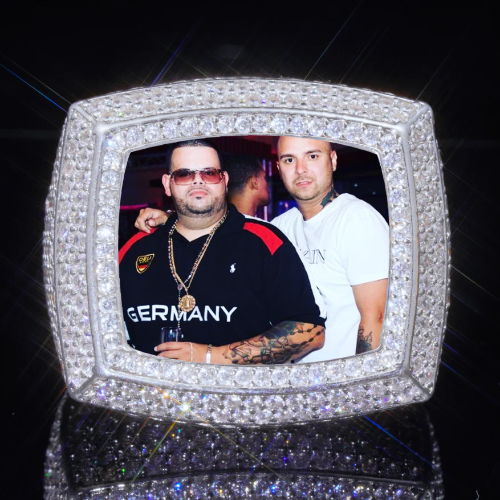 3D CUSTOM PICTURE ICED RING