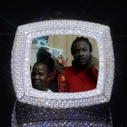 3D CUSTOM PICTURE ICED RING