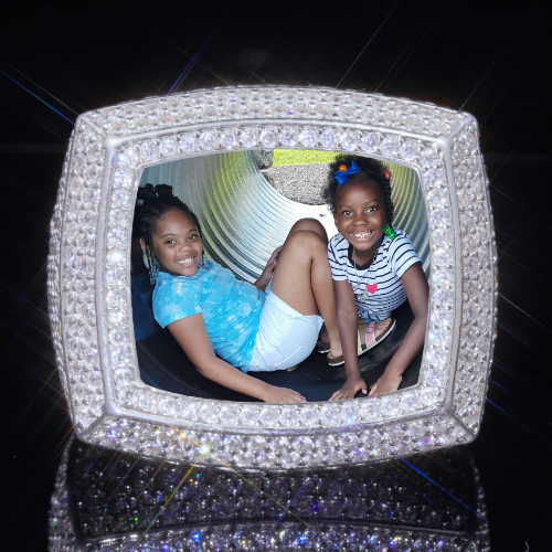 3D CUSTOM PICTURE ICED RING