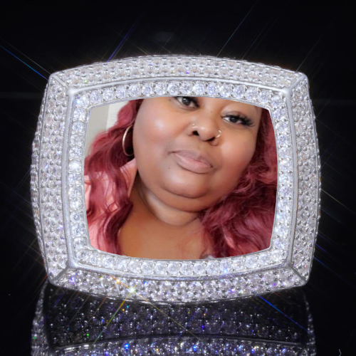3D CUSTOM PICTURE ICED RING