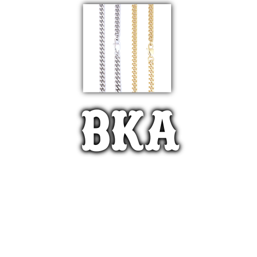 Custom Letters Freibeuter Font Necklace