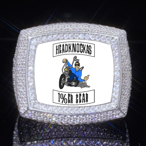 3D CUSTOM PICTURE ICED RING