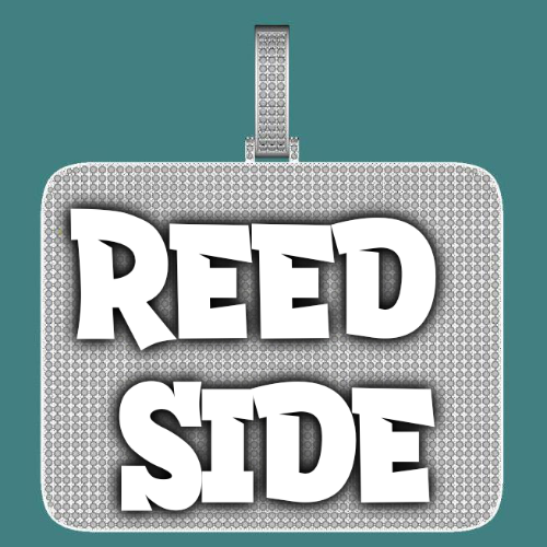 CUSTOM LETTER NECKLACE 3D BIG SQUARE