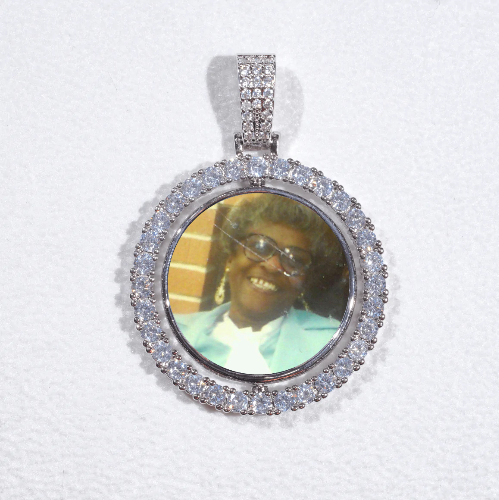 3D Spinning 2-Faced Custom Picture Pendant