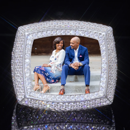 3D CUSTOM PICTURE ICED RING