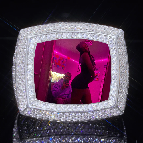 3D CUSTOM PICTURE ICED RING