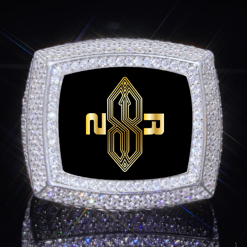 3D CUSTOM PICTURE ICED RING