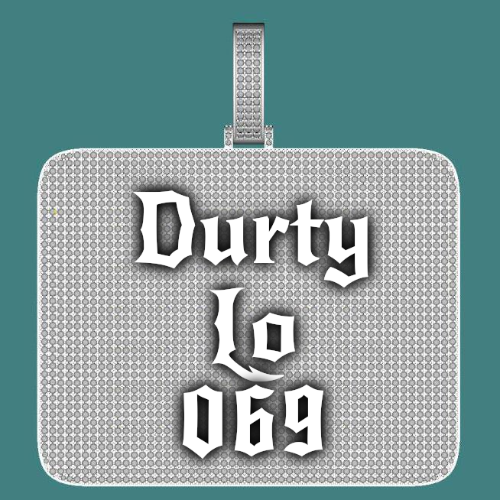 CUSTOM LETTER NECKLACE 3D BIG SQUARE
