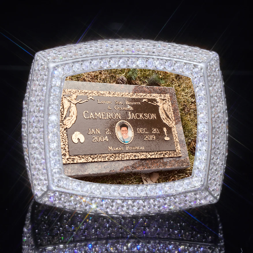 3D CUSTOM PICTURE ICED RING