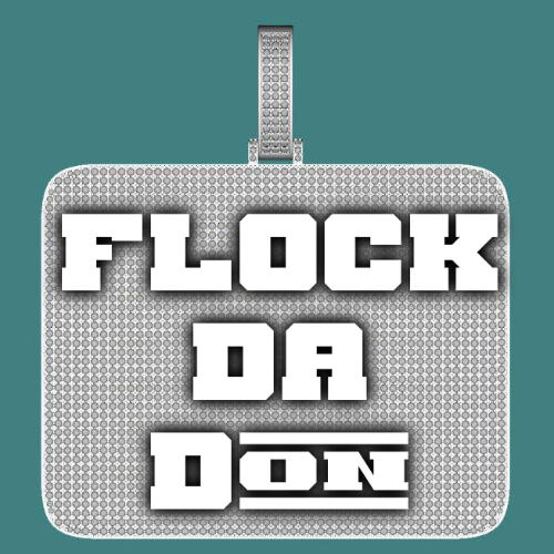 CUSTOM LETTER NECKLACE 3D BIG SQUARE