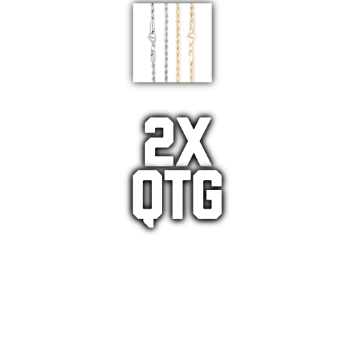 Custom Letters Baguette Two Layer Necklace
