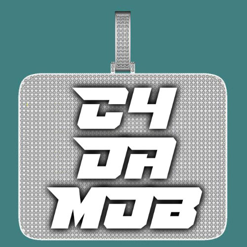 CUSTOM LETTER NECKLACE 3D BIG SQUARE