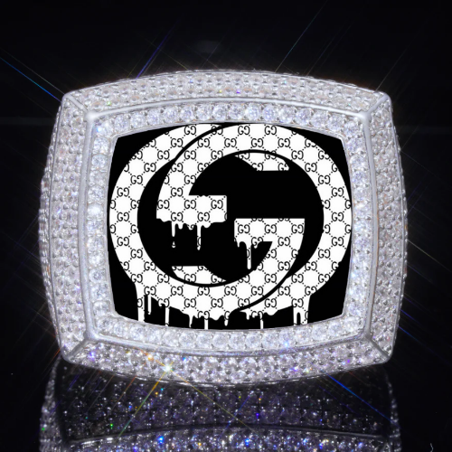 3D CUSTOM PICTURE ICED RING