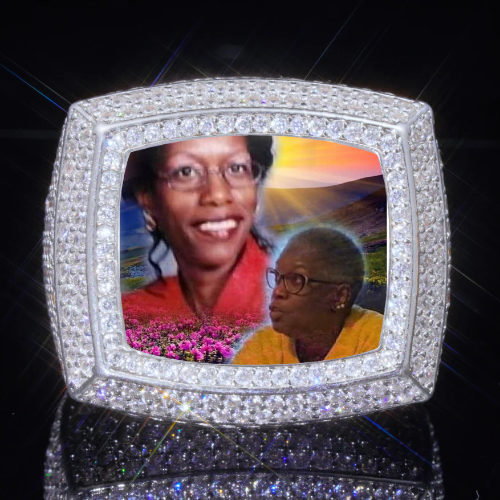 3D CUSTOM PICTURE ICED RING