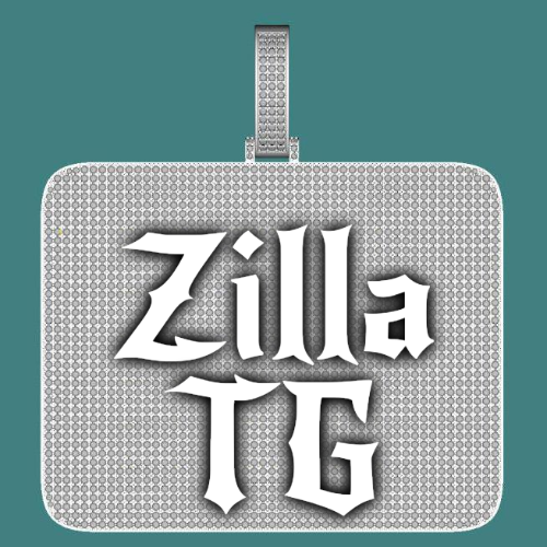 CUSTOM LETTER NECKLACE 3D BIG SQUARE