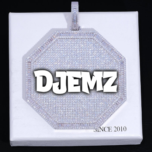 Custom Letters Two Layer Glow In The Dark Necklace