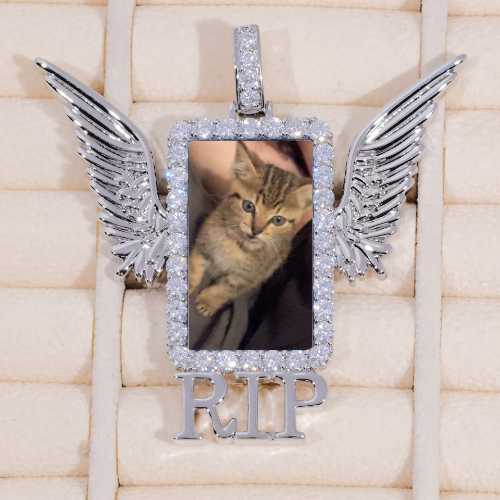RIP WING 3D CUSTOM PICTURE PENDANT