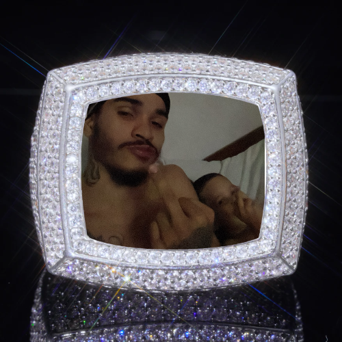 3D CUSTOM PICTURE ICED RING