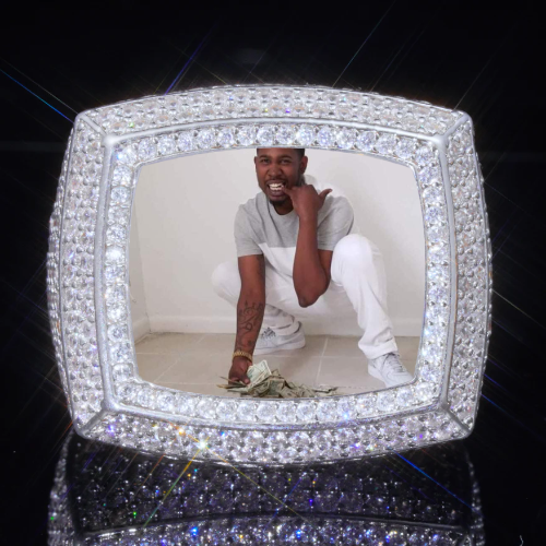3D CUSTOM PICTURE ICED RING