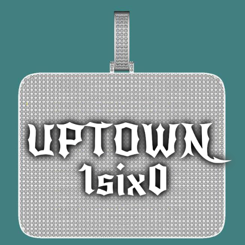 CUSTOM LETTER NECKLACE 3D BIG SQUARE
