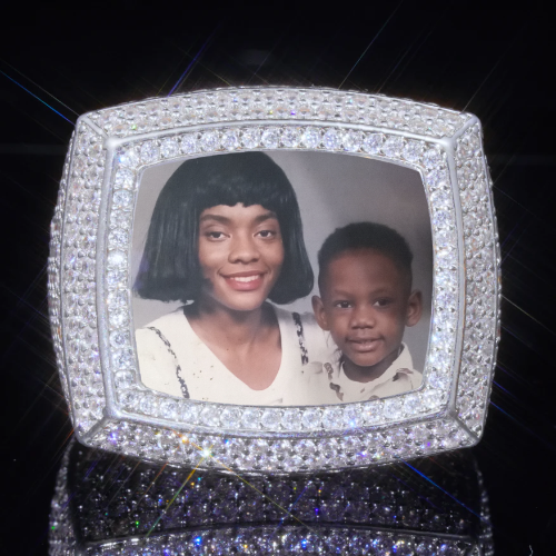 3D CUSTOM PICTURE ICED RING