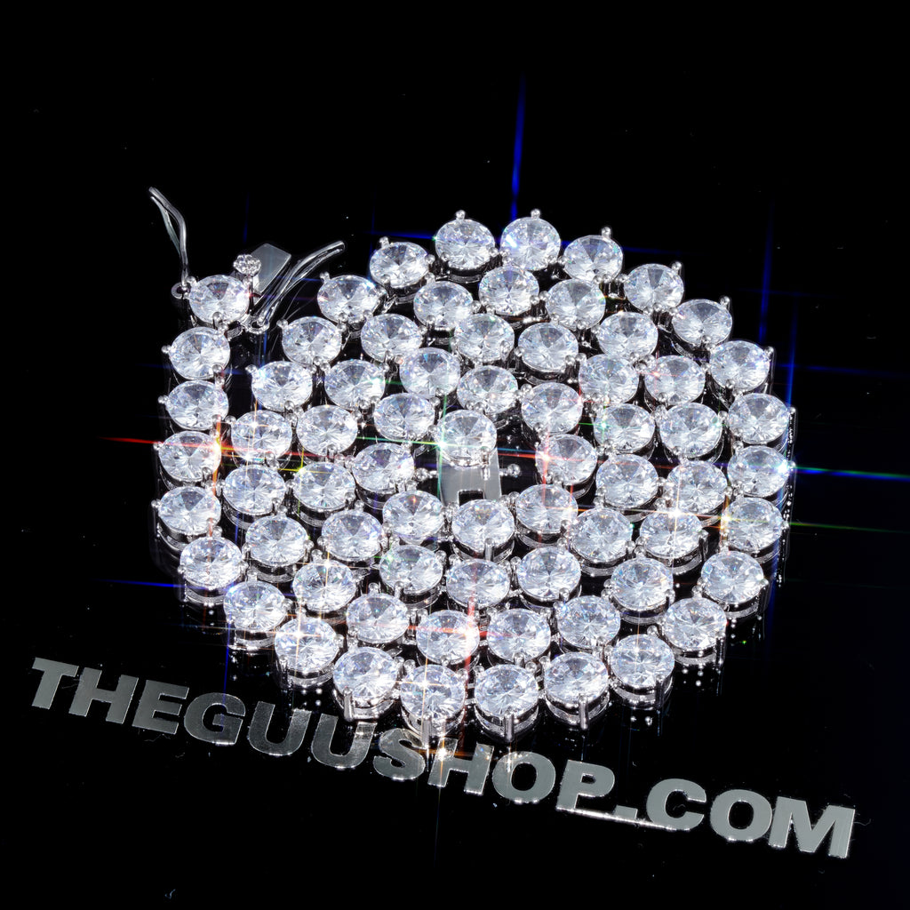 Alloy Micro-inlay Rhinestone Single Row Necklace