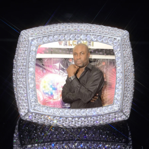 3D CUSTOM PICTURE ICED RING