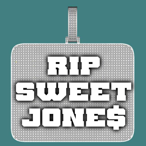 CUSTOM LETTER NECKLACE 3D BIG SQUARE
