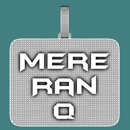 CUSTOM LETTER NECKLACE 3D BIG SQUARE
