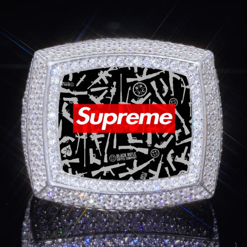 3D CUSTOM PICTURE ICED RING