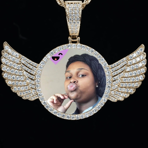 CUSTOM PICTURE PENDANT STYLE-4