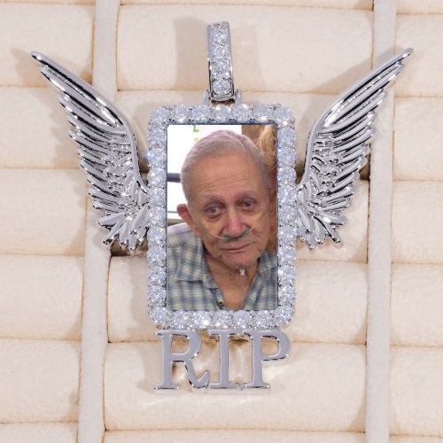 RIP WING 3D CUSTOM PICTURE PENDANT