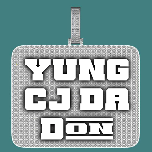 CUSTOM LETTER NECKLACE 3D BIG SQUARE