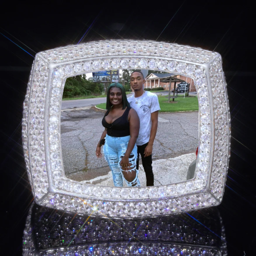 3D CUSTOM PICTURE ICED RING