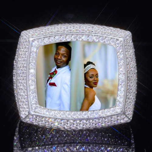 3D CUSTOM PICTURE ICED RING