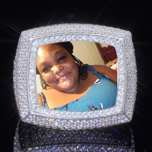 3D CUSTOM PICTURE ICED RING