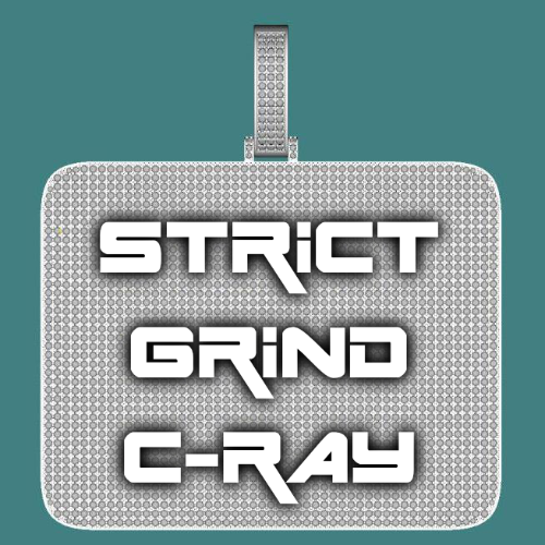 CUSTOM LETTER NECKLACE 3D BIG SQUARE