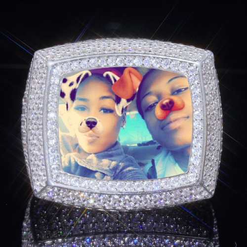 3D CUSTOM PICTURE ICED RING
