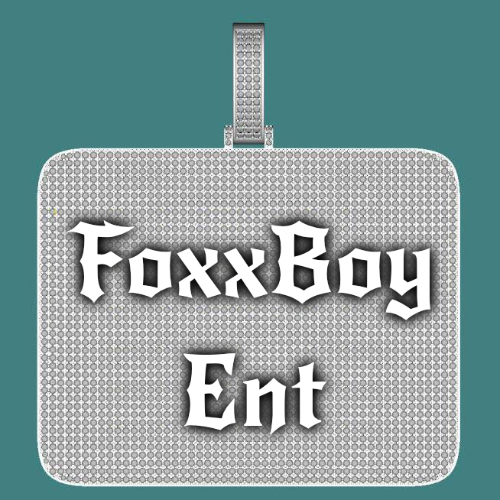 CUSTOM LETTER NECKLACE 3D BIG SQUARE