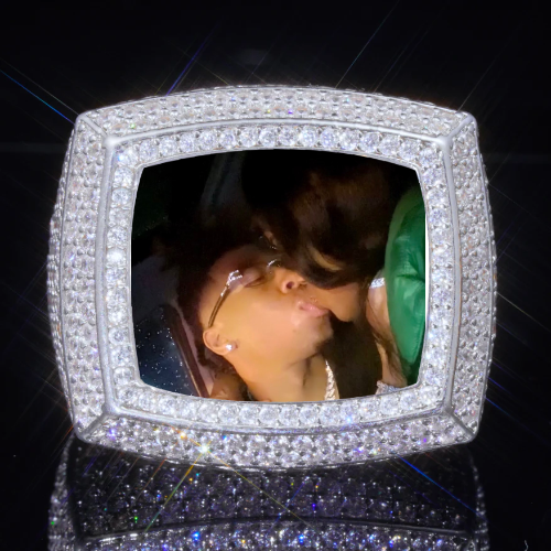 3D CUSTOM PICTURE ICED RING