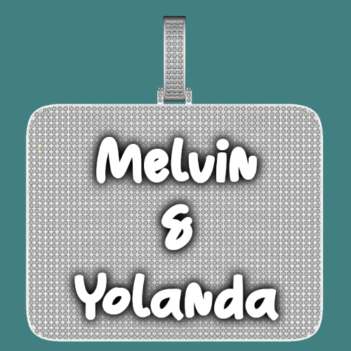 CUSTOM LETTER NECKLACE 3D BIG SQUARE