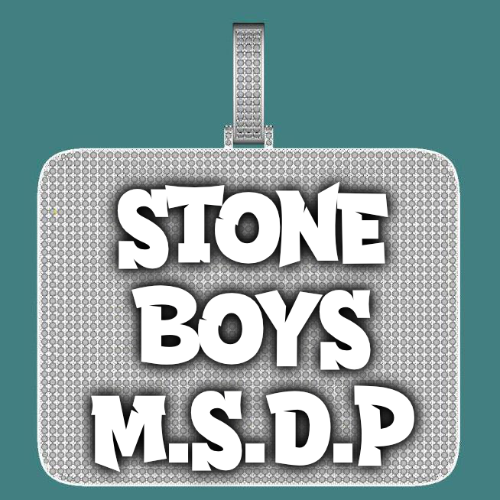 CUSTOM LETTER NECKLACE 3D BIG SQUARE